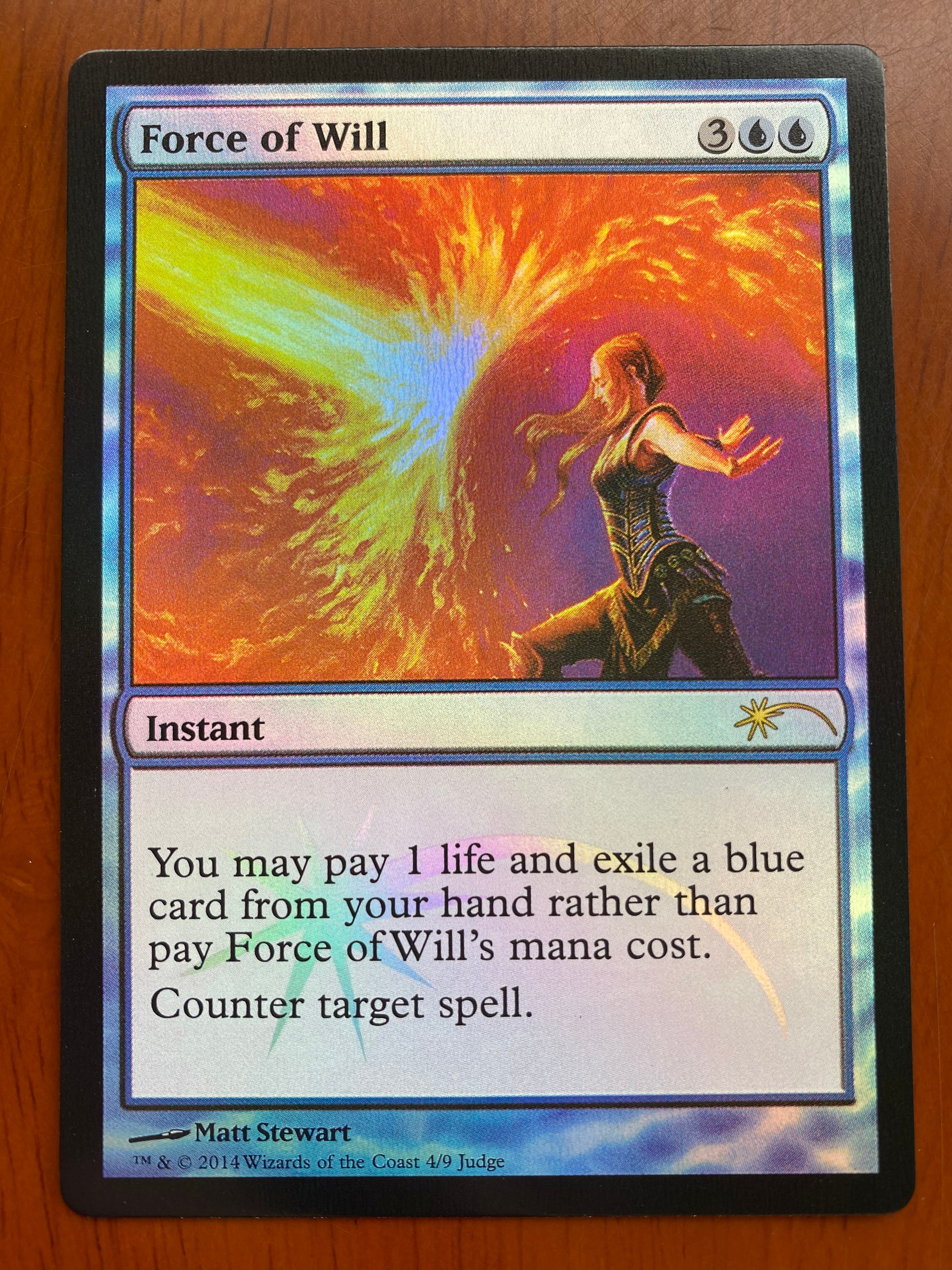 MTG Forceofwill 英語版 MTG 意志の力/Force of Will 英語版 4枚セット 20000円 意志の
