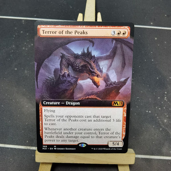 峰の恐怖/Terror of the Peaks m21 英語版 拡張foil FOIL)峰の恐怖