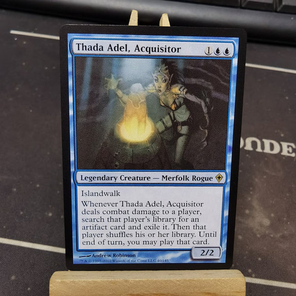 Thada Adel, Acquisitor