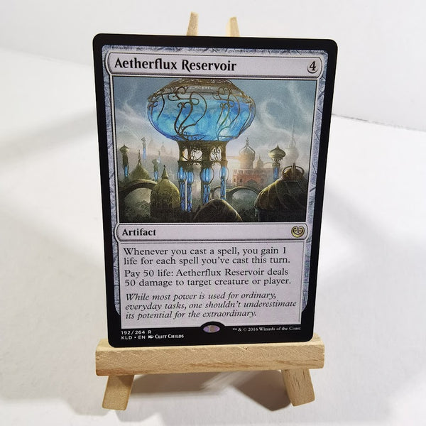 MTG 霊気貯蔵器/Aetherflux Reservoir 英語版 Foil】《霊気貯蔵器/Aetherflux Reservoir》[KLD] 茶R | 日本最大級