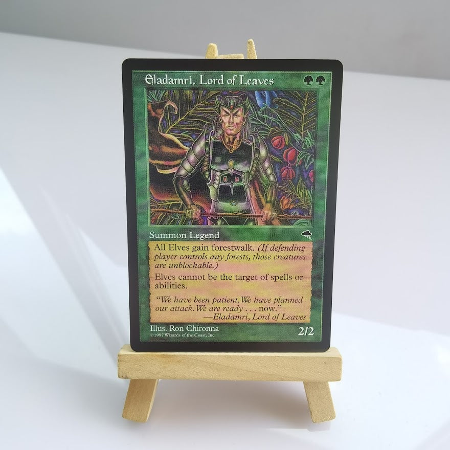 MTG Eladamri, Lord of Leaves(葉の王エラダムリー) 葉の王エラダムリー (Eladamri, Lord of Leaves) · Tempest (TMP