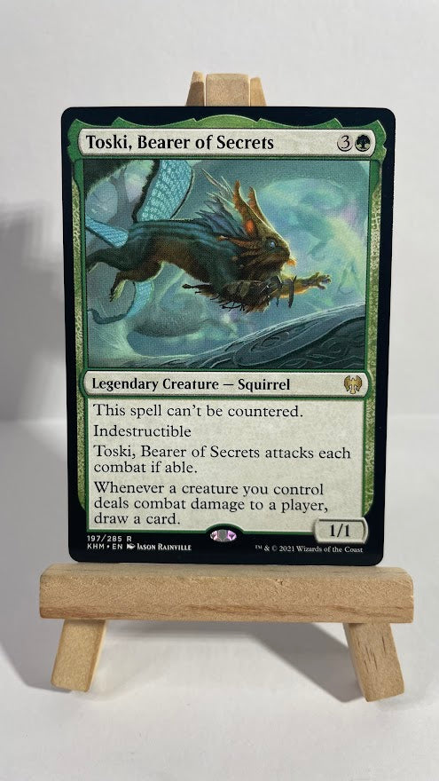 Toski, Bearer of Secrets holo